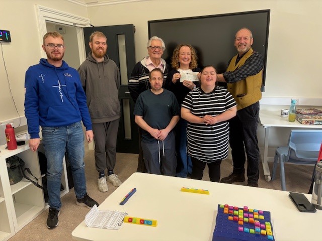 £1,200 being donated to Hastings and Bexhill Mencap